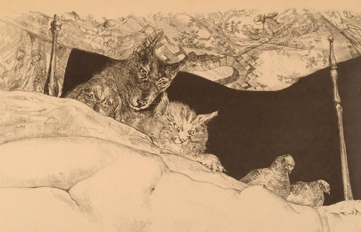 Metà XX secolo Leonard Tsuguharu Foujita (1868-1968). 