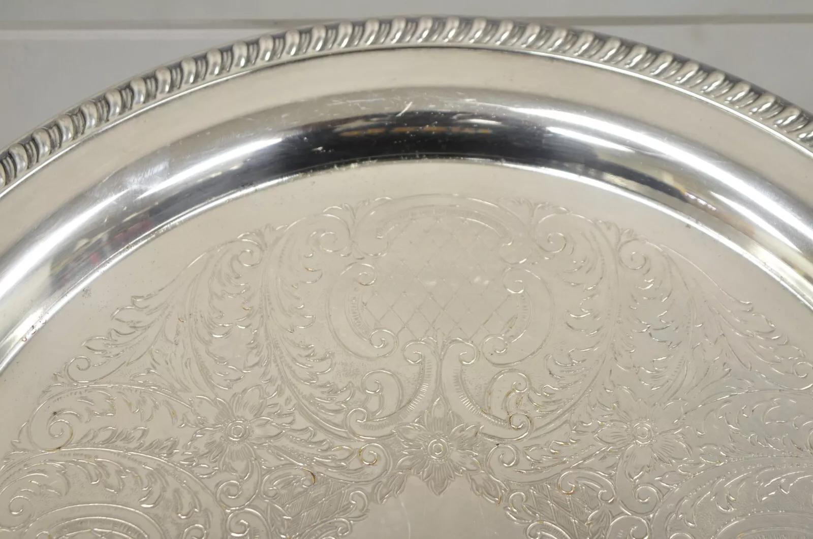 Leonard Victorian Style Silver Plated 15