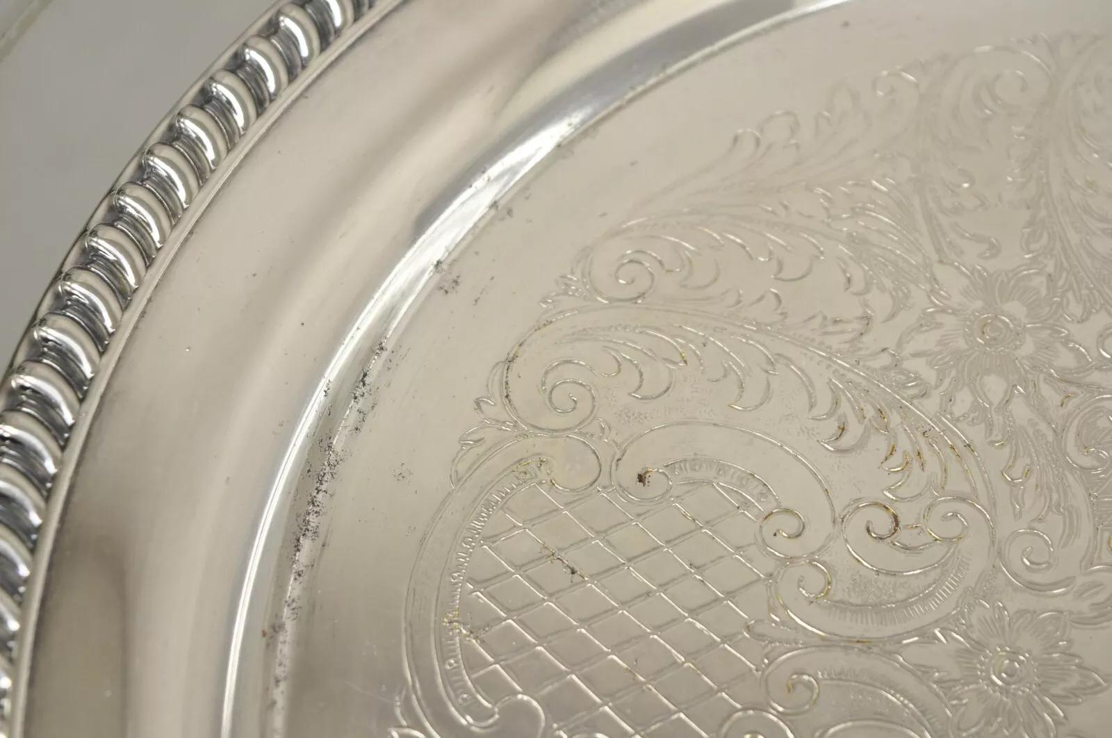 Leonard Victorian Style Silver Plated 15