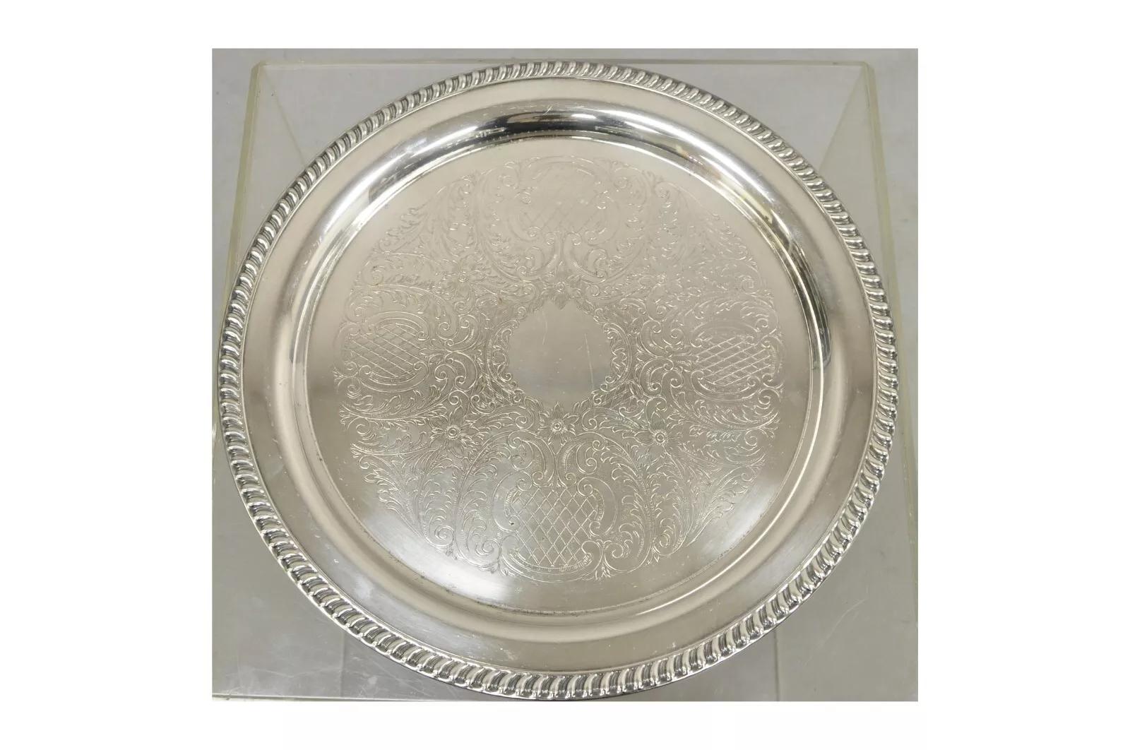 Leonard Victorian Style Silver Plated 15