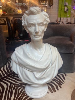 Leonard W. Volk Plaster Bust of Abraham Lincoln