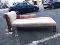 Leonard William Collmann, una chaise longue de roble del renacimiento gótico con calidad de exposición