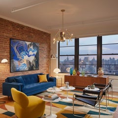 Lustre sculpture italien Leoncillo Leonardi, années 1950 pour Lumi, Milan.