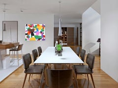 Full Colors - Pittura astratta colorata e giocosa originale