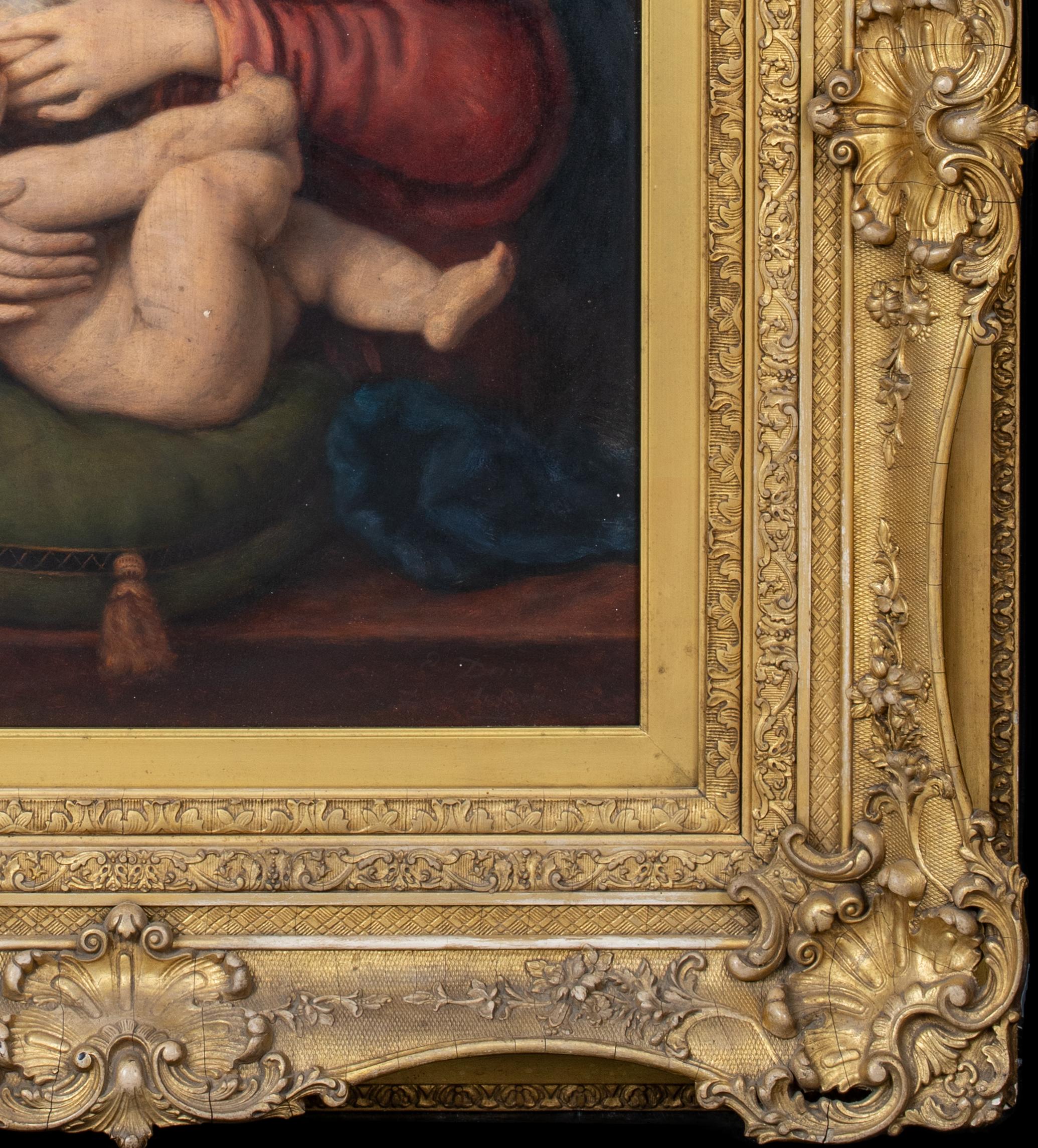 Madonna & Child, XVI secolo  seguace di Leonardo da Vinci (1452-1519) 3