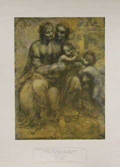 Cartoon: The Virgin and Child with S. Ann and S. John the Baptist-Poster. 