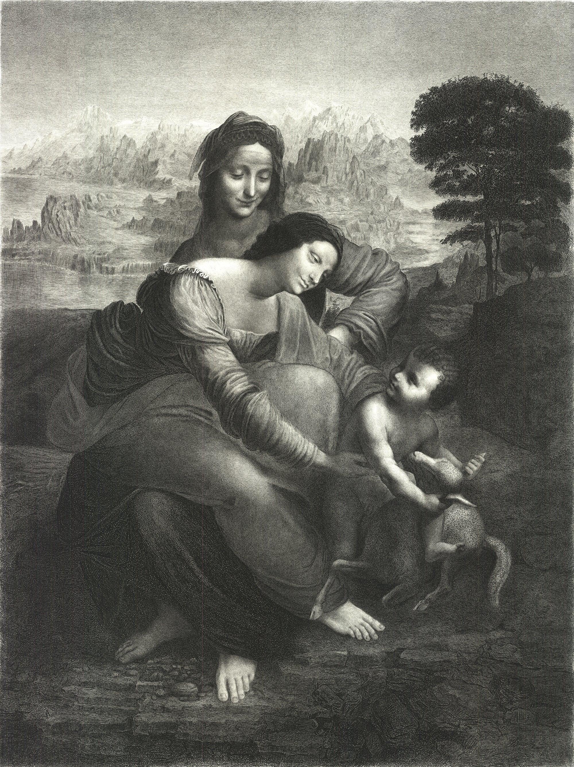 La Vierge, l'Enfant Jesus et St. Anne For Sale 6