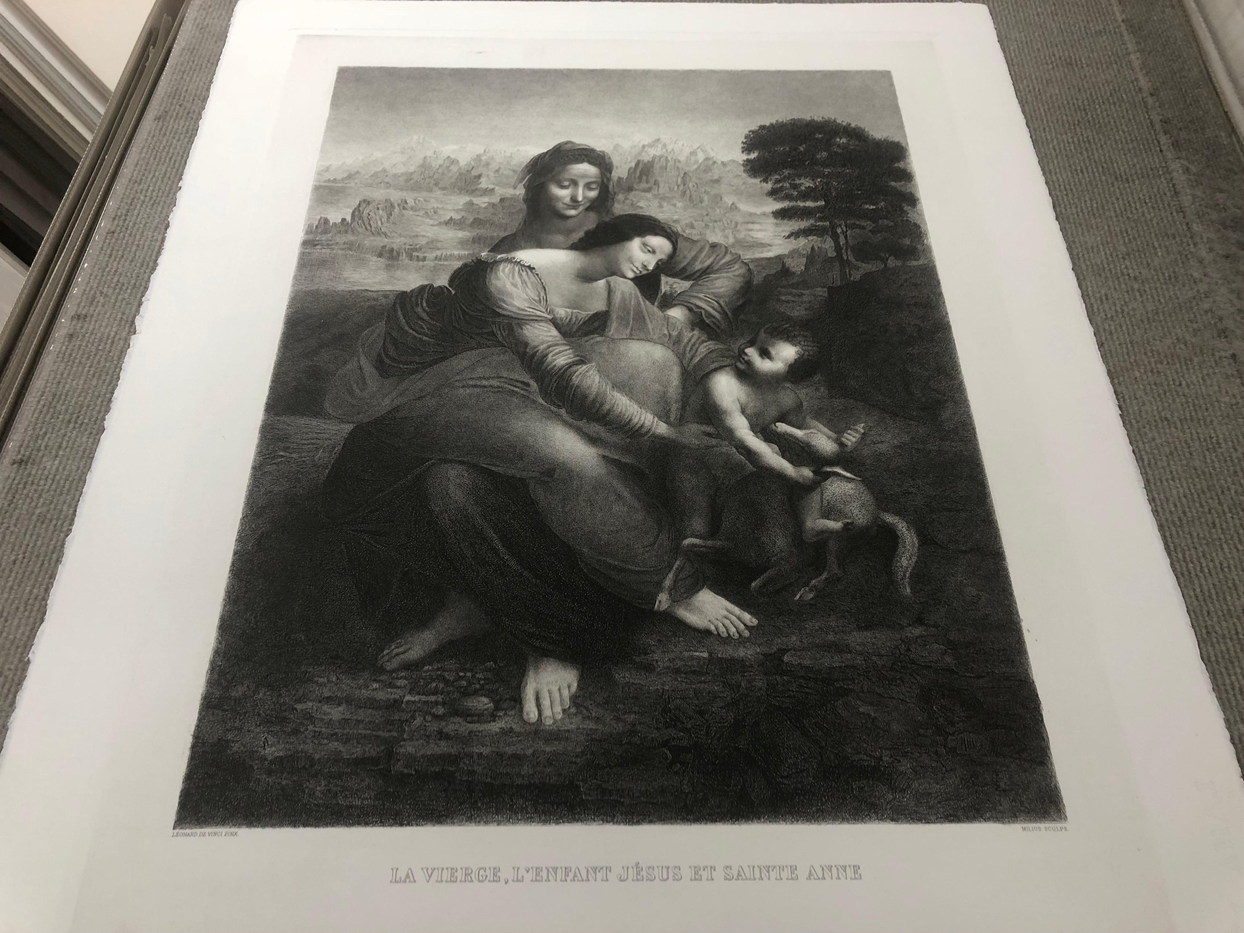 La Vierge, l'Enfant Jesus et St. Anne For Sale 3