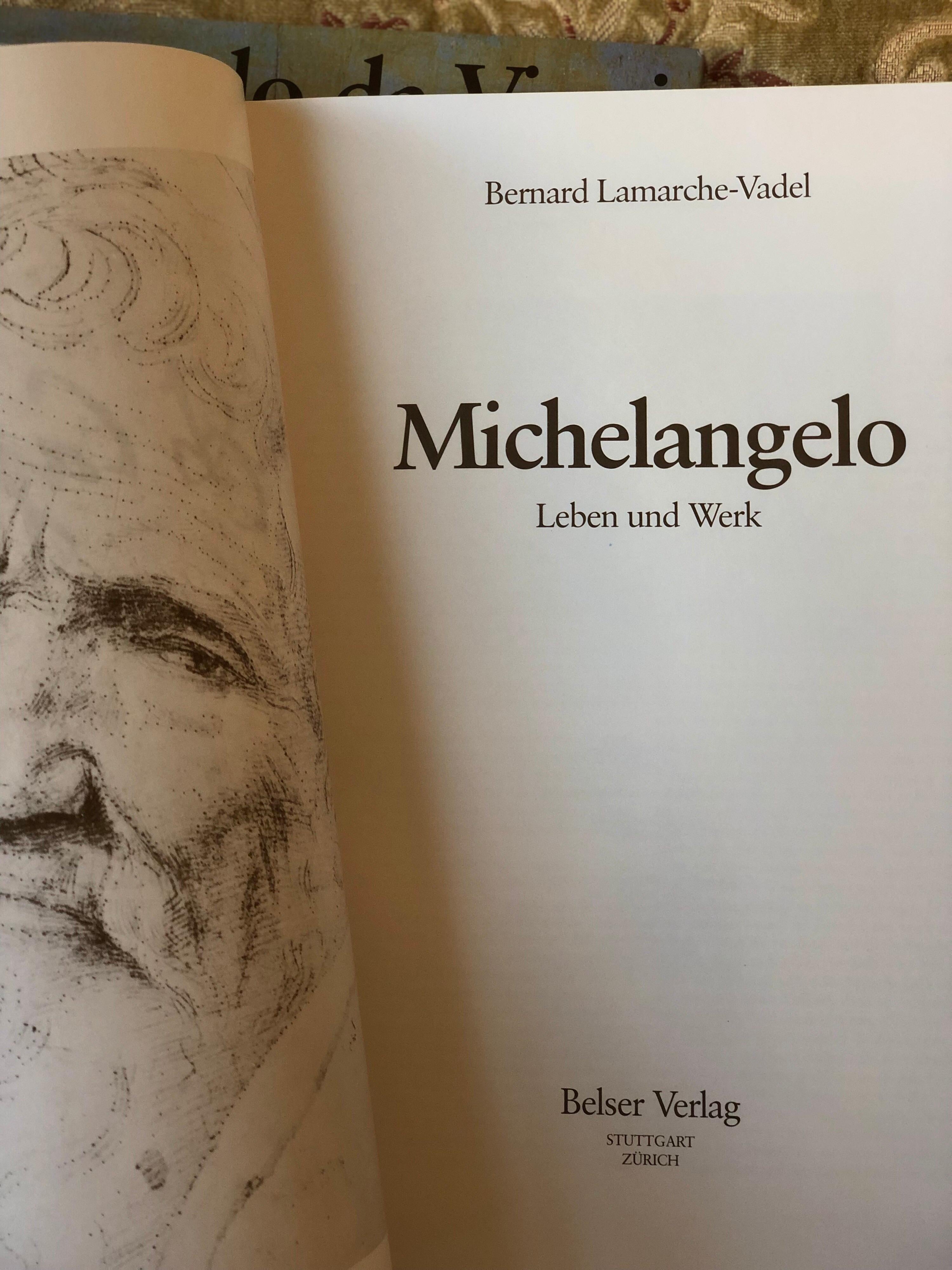 Paper Leonardo Da Vinci and Michelangelo, Die Genies Der Renaissance, Zurich, 1989