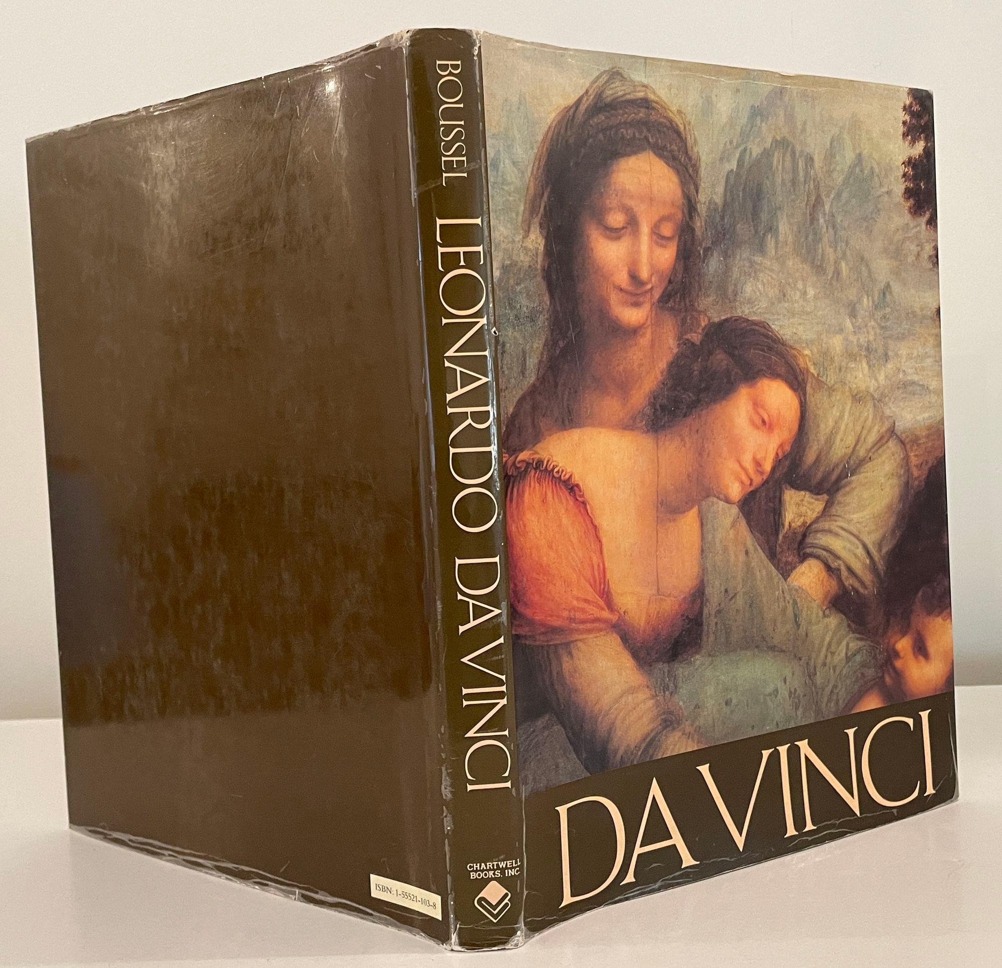 Italian LEONARDO DA VINCI By Patrice Boussel Hardcover For Sale