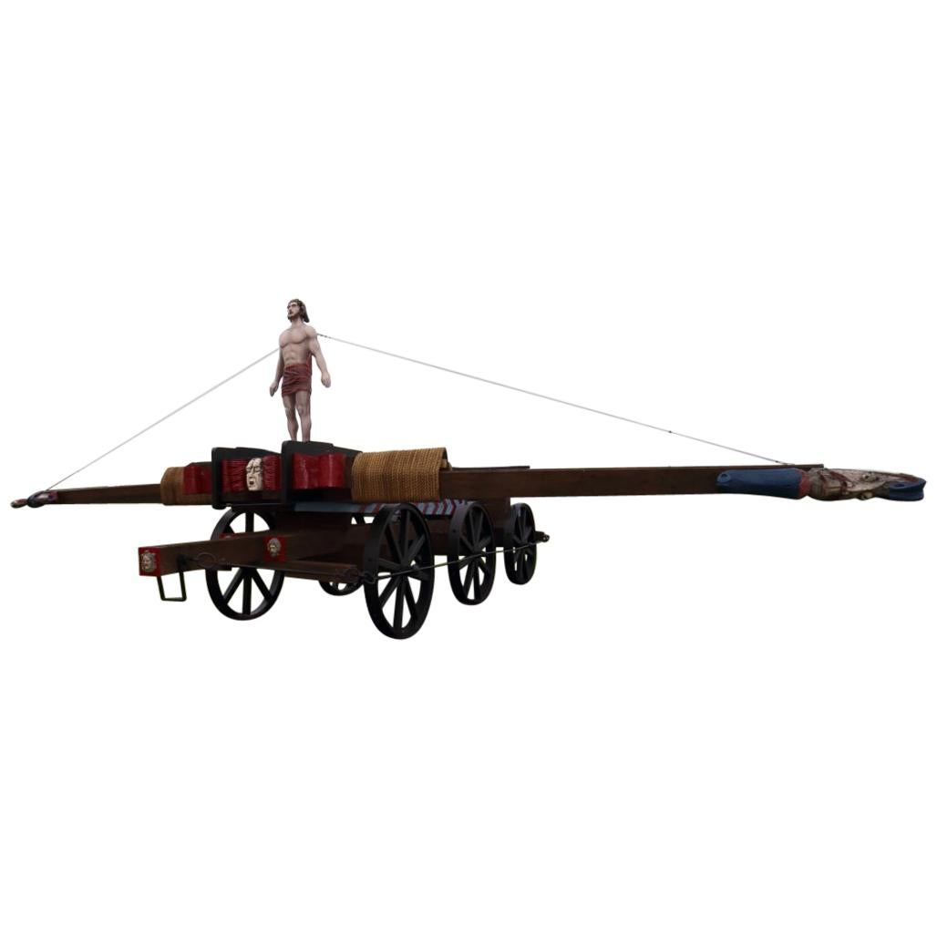 Leonardo da Vinci Crossbow, This Is an Incredible 15 Tonne Crossbow