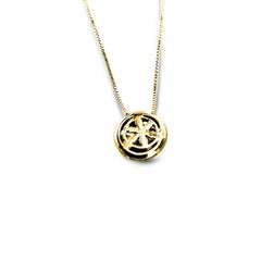 Yellow Gold 18Kt Leonardo da Vinci Cut Caterina Necklace