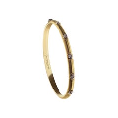 18kt Yellow Gold Caterina Collection Bangle Bracelet