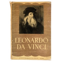 Leonardo Da Vinci Di Ugo Nebbia Small Rare Book Novara, Italy, 1952