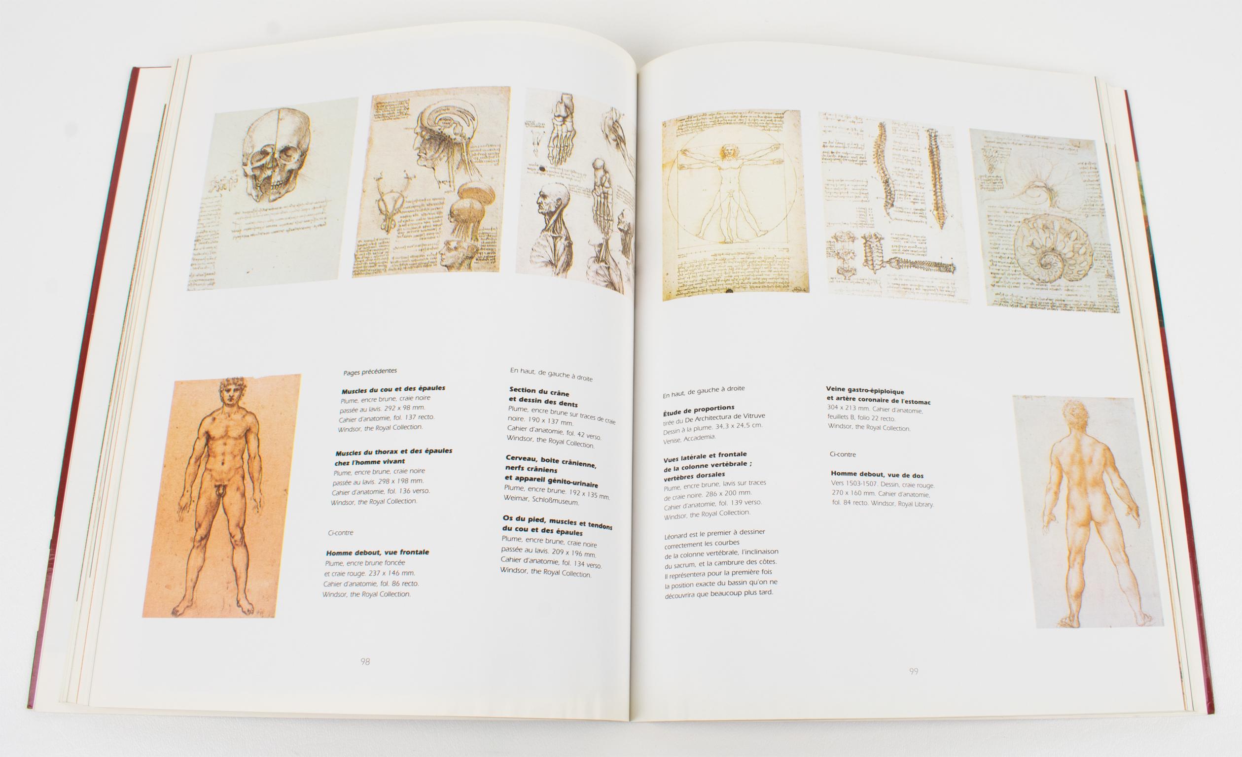 Fin du 20e siècle Livre français de Léonard de Vinci, par Jean-Claude Frere, 1994 en vente