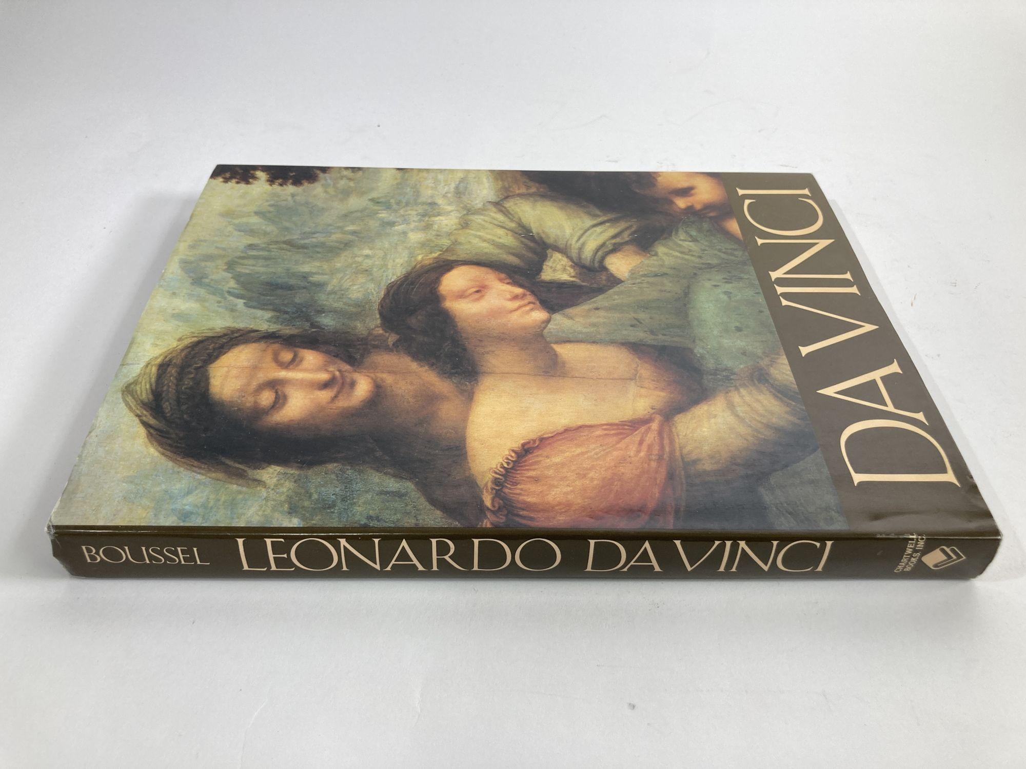 French Leonardo Da Vinci Hardcover Book by Patrice Boussel For Sale