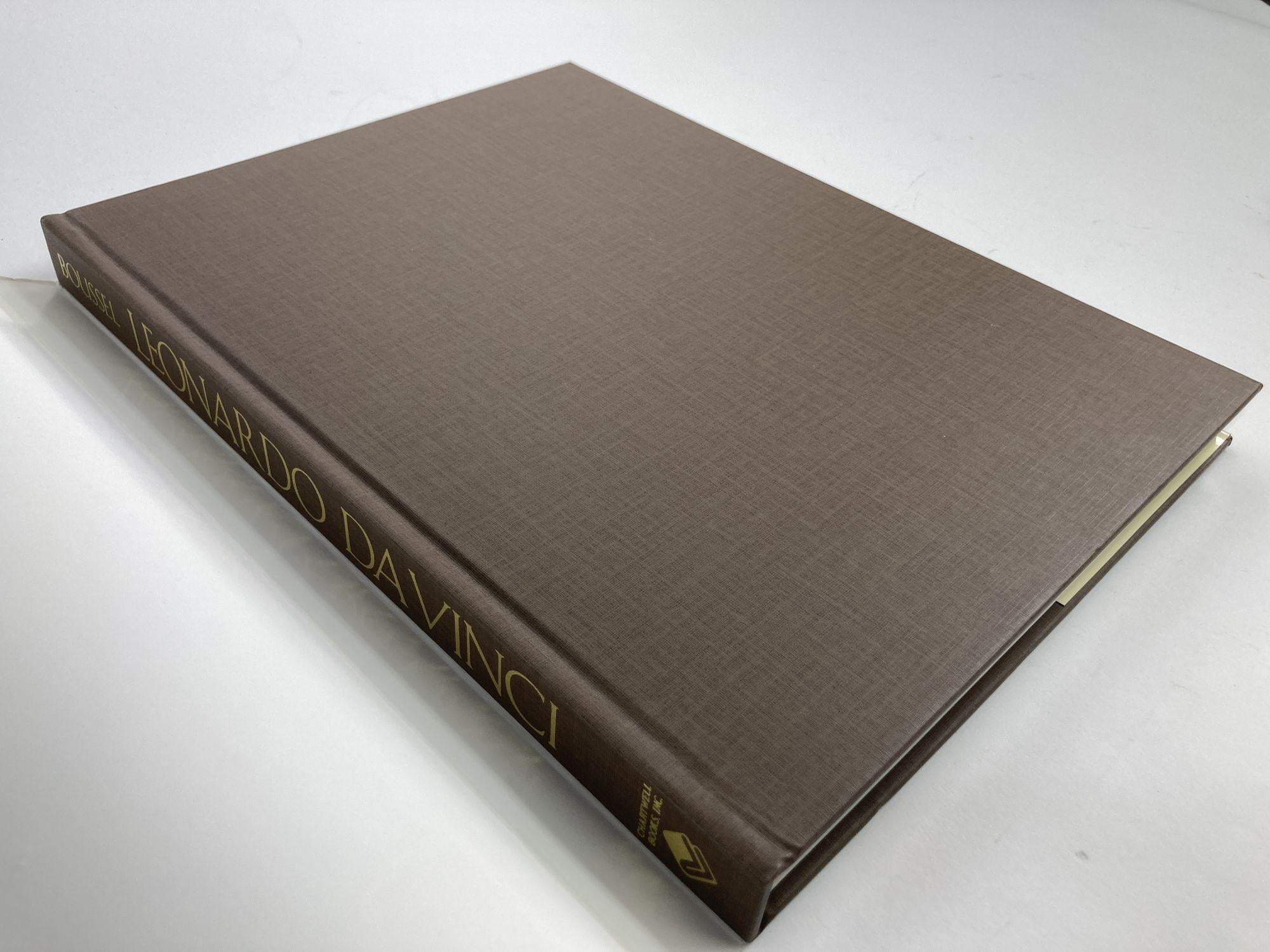 Leonardo Da Vinci Hardcover Book by Patrice Boussel In Good Condition For Sale In North Hollywood, CA