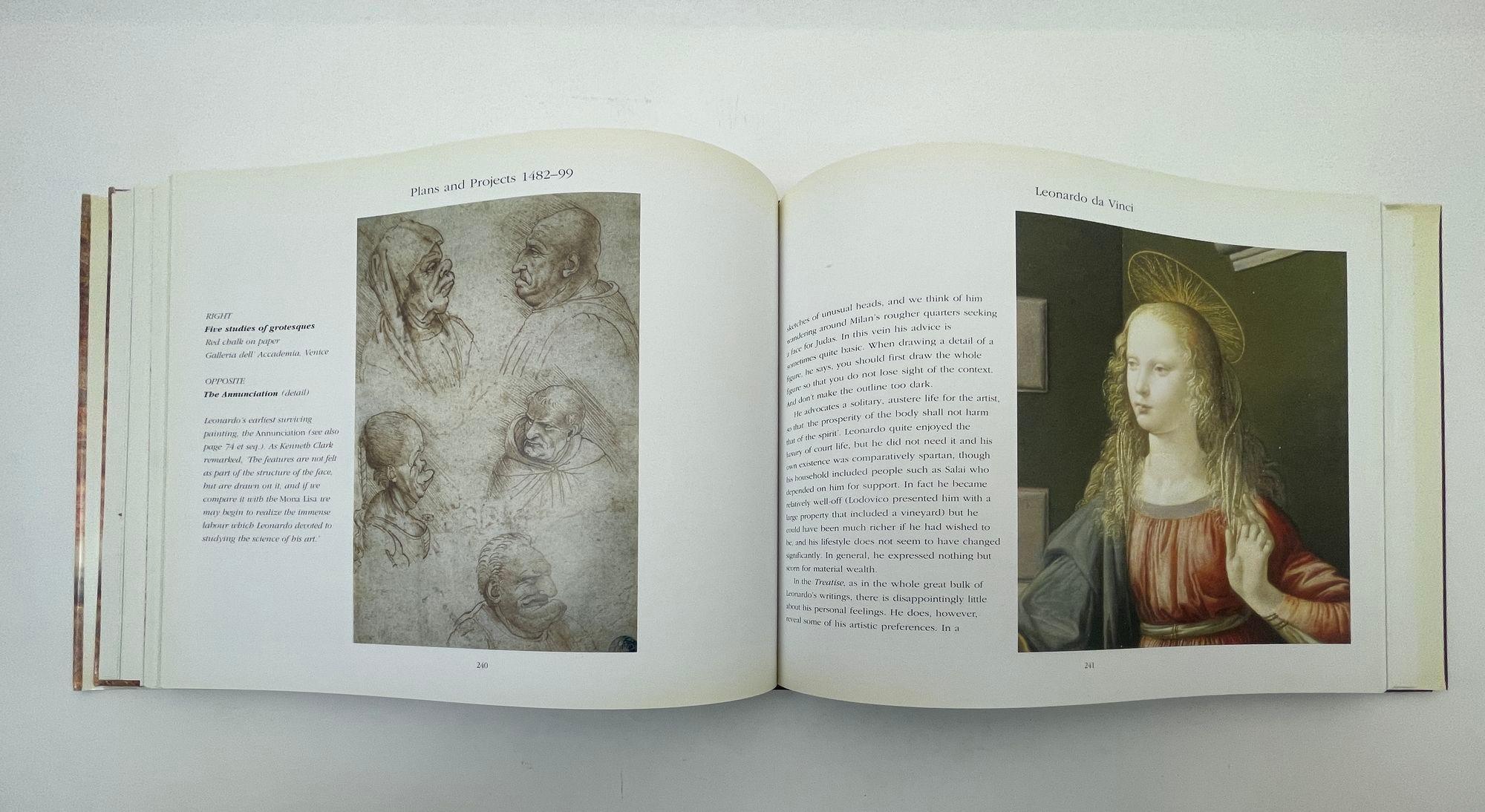 Leonardo Da Vinci Hardcover Large Book by D. M. Field 5