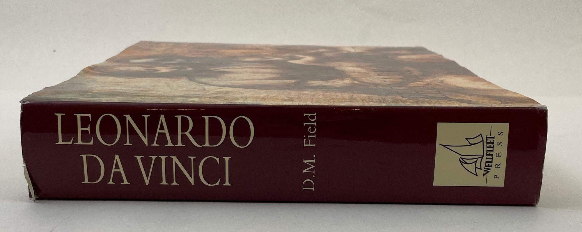 Baroque Leonardo Da Vinci Hardcover Large Book by D. M. Field