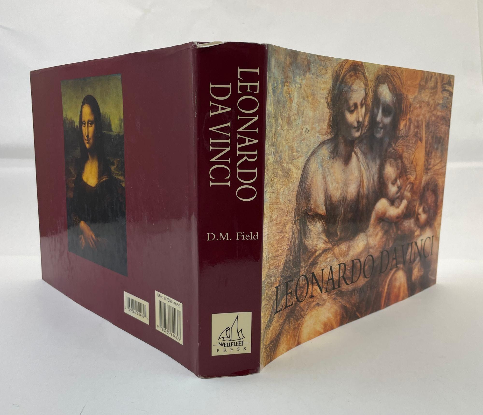Contemporary Leonardo Da Vinci Hardcover Large Book by D. M. Field