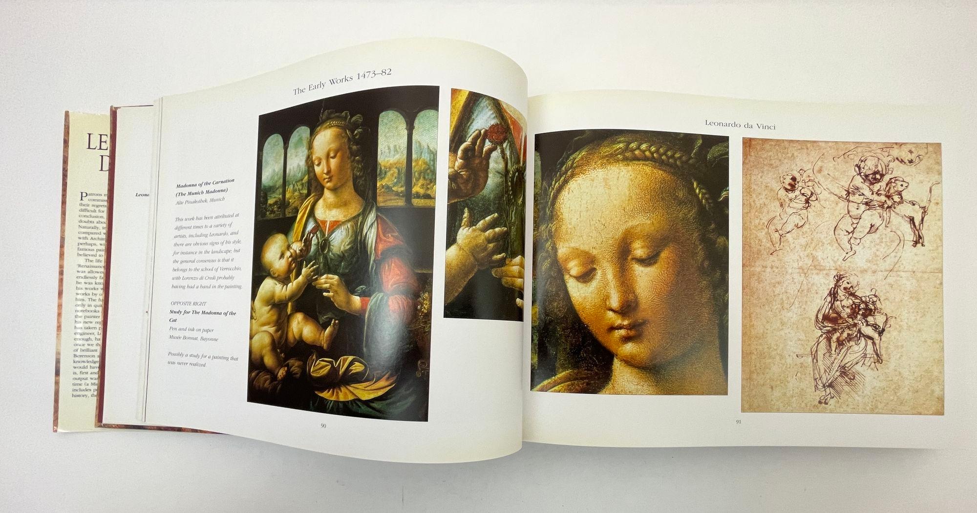 Leonardo Da Vinci Hardcover Large Book by D. M. Field 3