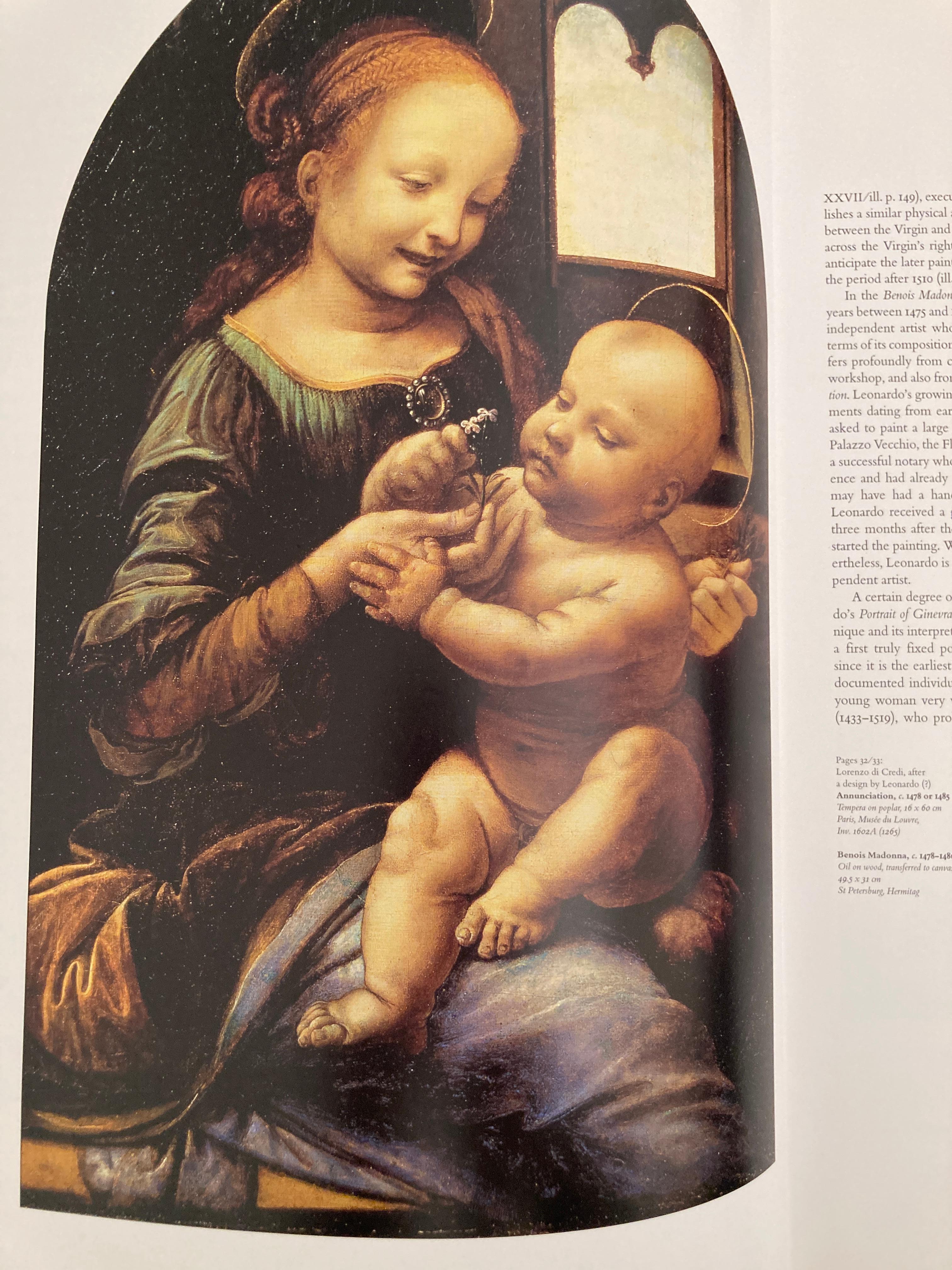 The Complete Paintings, Couchtisch, Kunstbuch von Leonardo Da Vinci im Zustand „Gut“ in North Hollywood, CA
