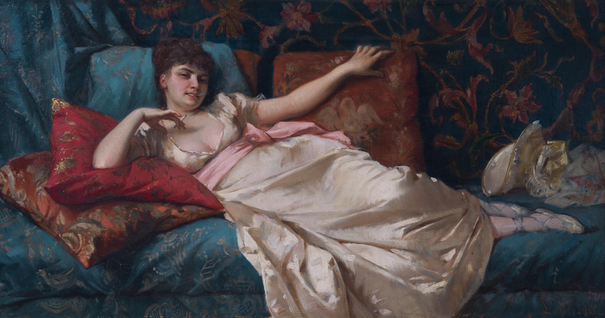 La Dama reclinata detta anche 