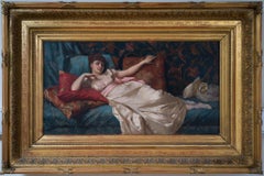 La Dama reclinata detta anche "Dolce far niente" dell'artista Leonardo Gasser