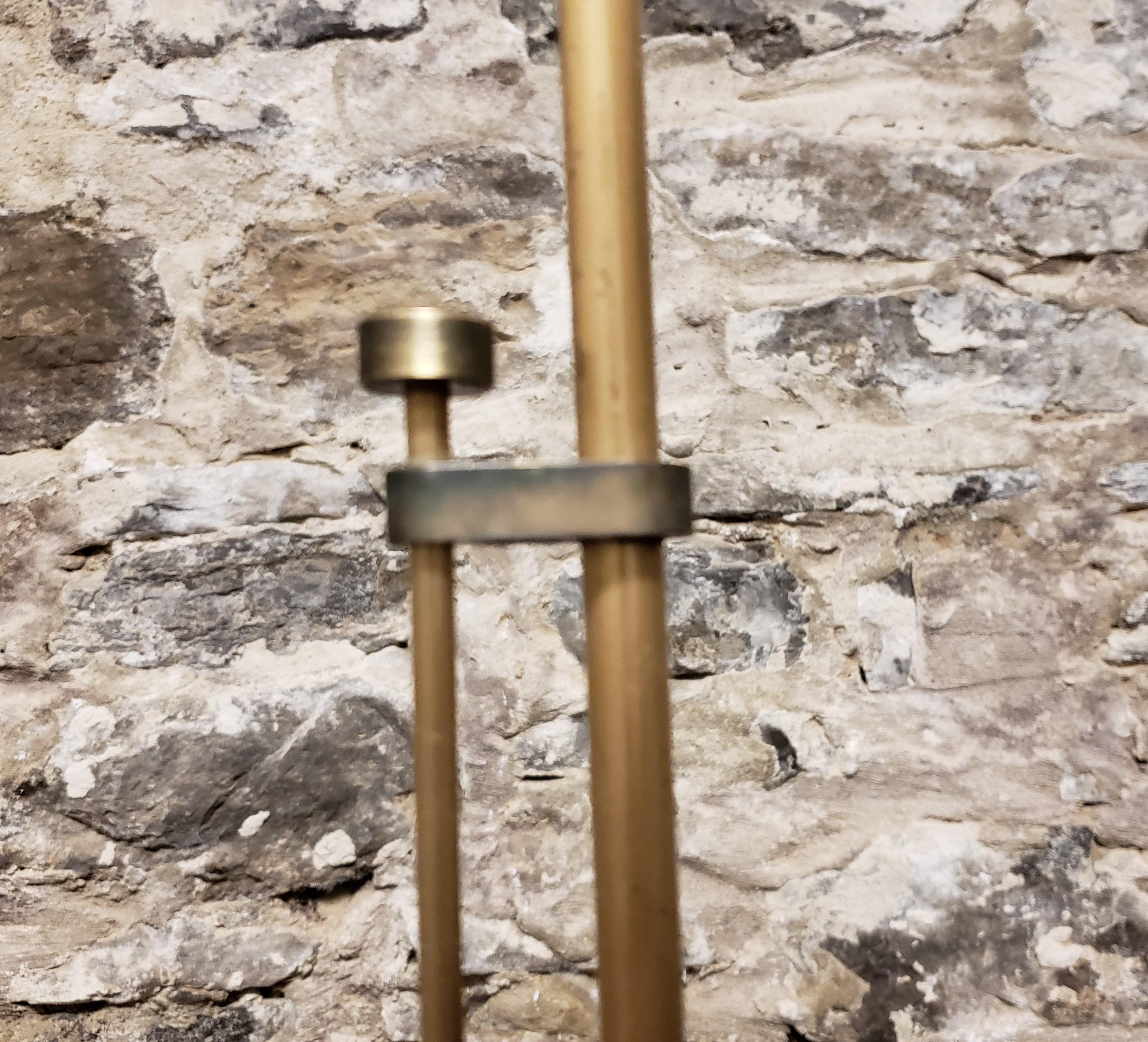 Spanish Leonardo Marelli for Estiluz Bronze Floor Lamp