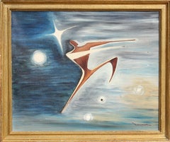 Dancer, Oil Painting by Leonard Nierman
