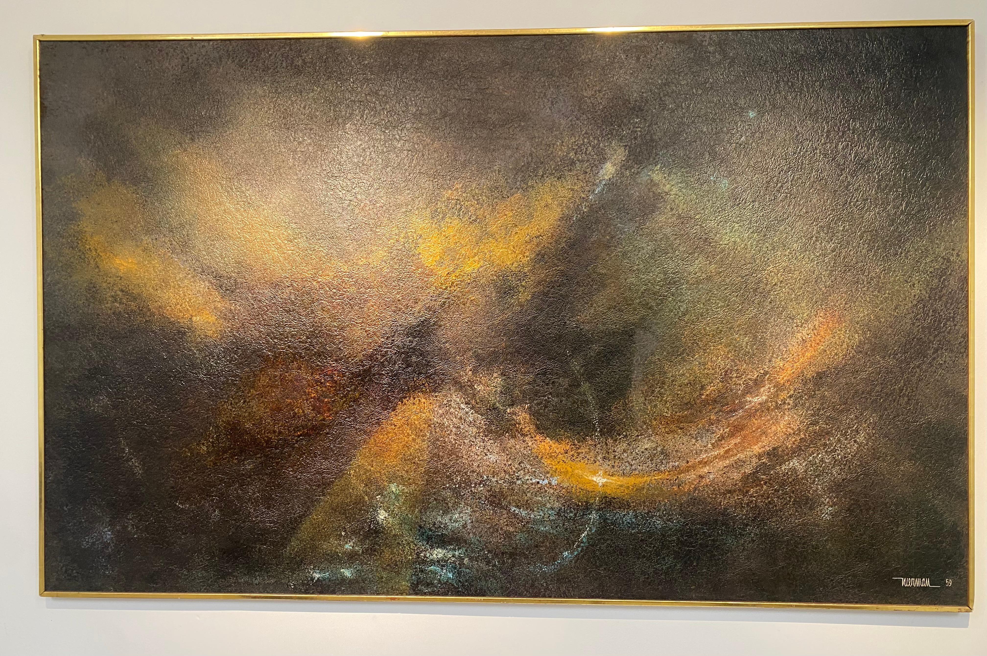 Abstract Painting de Leonardo Nierman - Galaxy