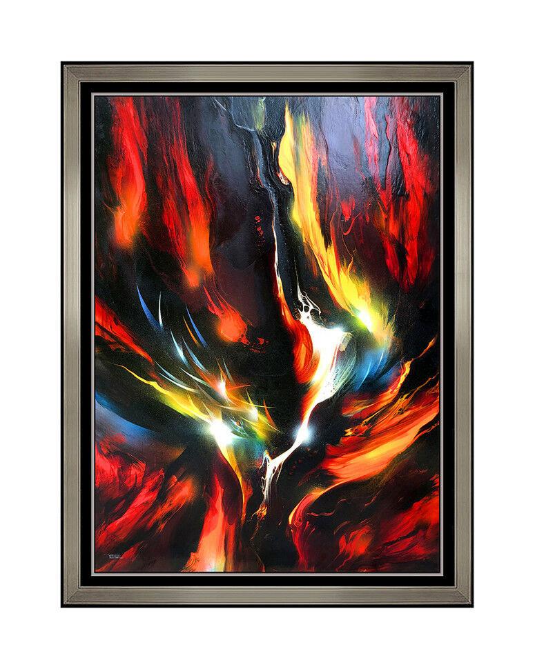 Leonardo Nierman Authentic & Large Original Oil Painting On Board, Professionally Custom Framed and listed with the Submit Best Offer option


Accepting Offers Now: The item up for sale is a spectacular and bold Painting on Board by Nierman, that