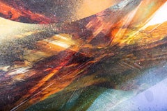 Leonardo Nierman Original Oil Painting on Masonite Famous Artist Nocturne