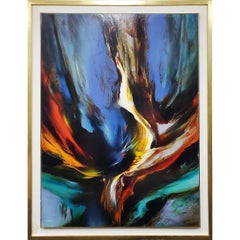 LEORNARDO NIERMAN PAINTING. . . . .MAGIC FLIGHT