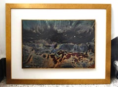 Leonardo Nierman - Moonlight Acrylic on Masonite Moonlight Acrylic on Masonite