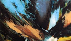 Abstraction 1, Lithograph by Leonardo Nierman