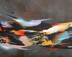 Cosmic Energy Suite 1, Abstract Lithograph by Nierman