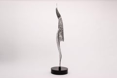 Leonardo Nierman Signierte Skulptur aus Edelstahl Zeitgenössische Kunst