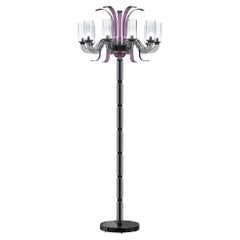 LEONARDO Moderne handgefertigte Stehlampe aus Muranoglas 10 Lichter