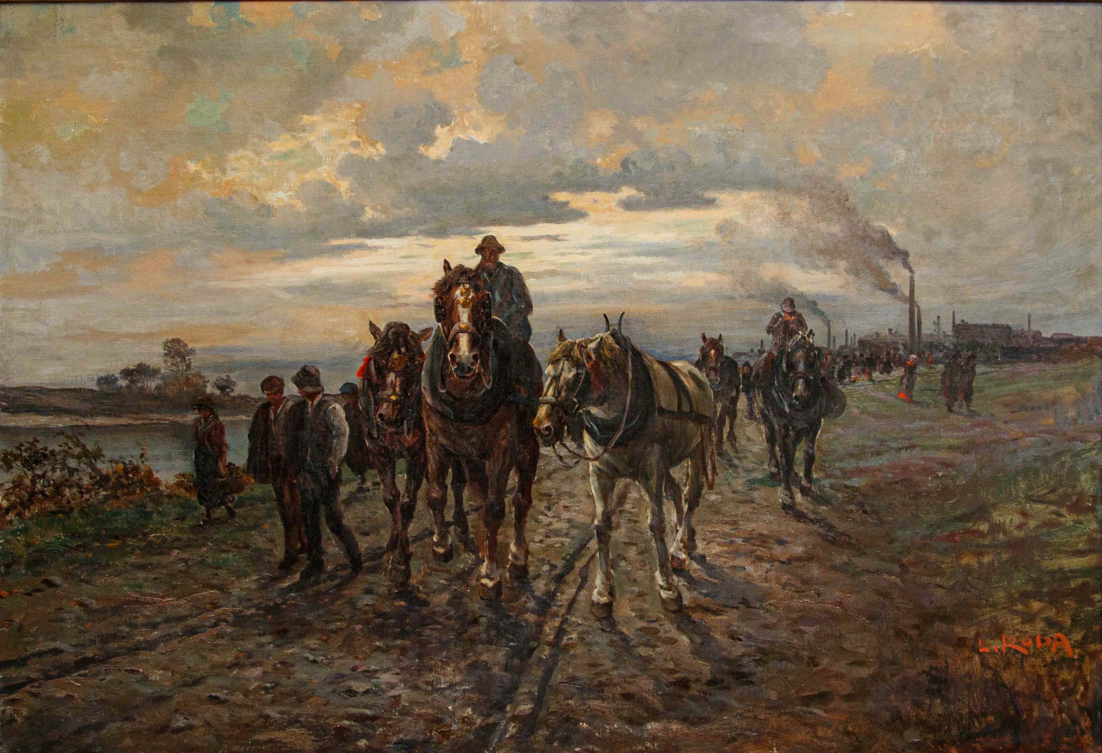 Leonardo Roda (Racconigi, 1868 – Torino, 1933), A giornata finita in vendita 11