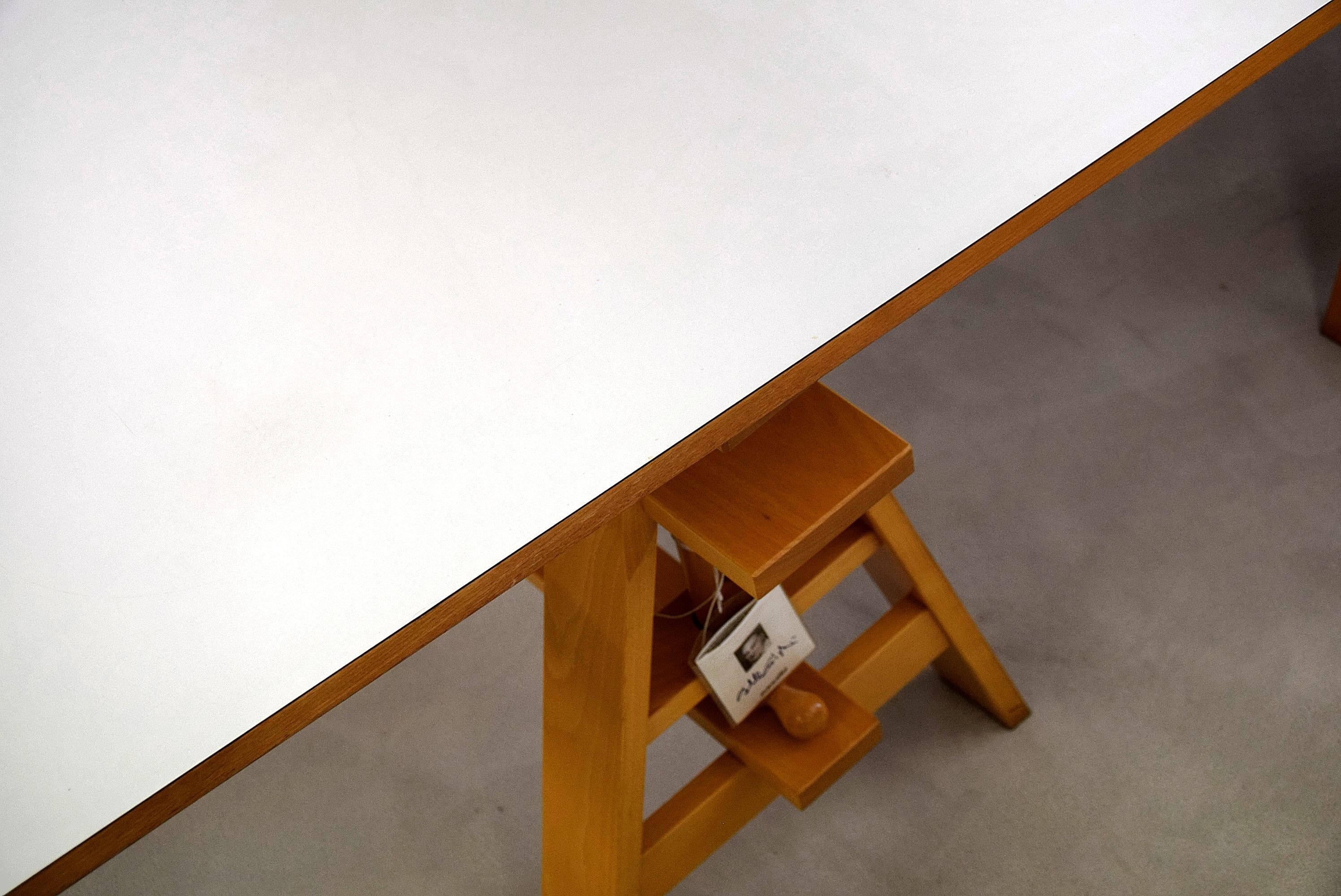 Laminate Leonardo Table by Achille Castiglione for Zanotta