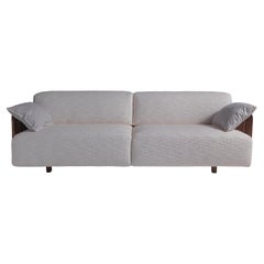 Leonardo White Sofa