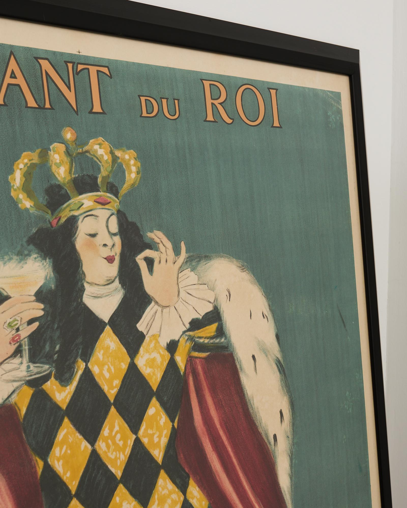 Leonetto Capiello Veuve Amiot Champagne King Print For Sale 6