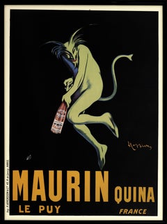 Leonetto Cappiello Maurin Quina French Aperitif Advertisement Poster 1906 Framed