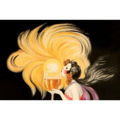 Leonetto Cappiello, Original Vintage Alcohol Poster, Cognac Monnet, 1927
