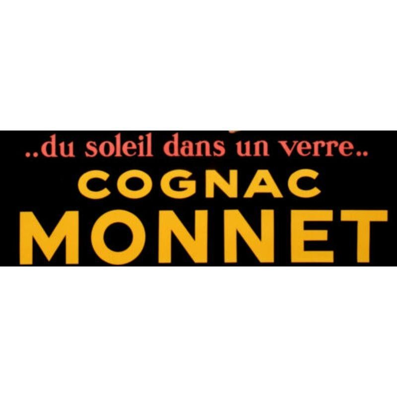 cognac monnet poster original