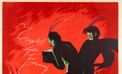 Leonetto Cappiello, Original Vintage Alcohol Poster, Triple Sec Fournier, 1907