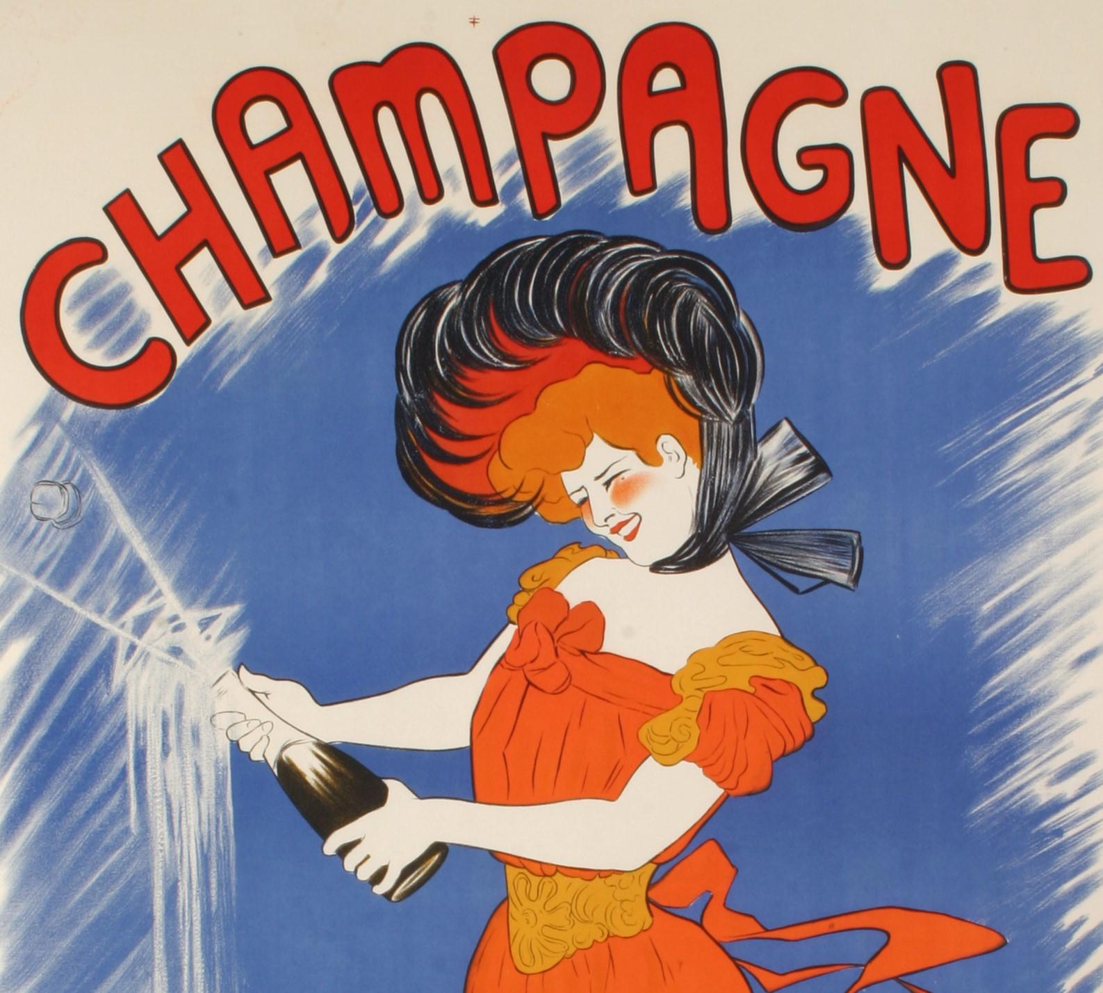 Original Vintage Alcohol Poster for Champagne Delbeck dating from 1902 by Leonetto Cappiello.

Artist: Leonetto Cappiello (1875 - 1942) 
Title: Champagne Delbeck
Date: 1902
Size: 33 x 54.5 in / 96.5 x 138.5 cm
Printer : Imp. Vercasson, 43 rue