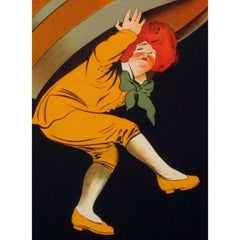 Leonetto Cappiello, Original Vintage Alcohol Poster, Cognac Pellisson, 1907