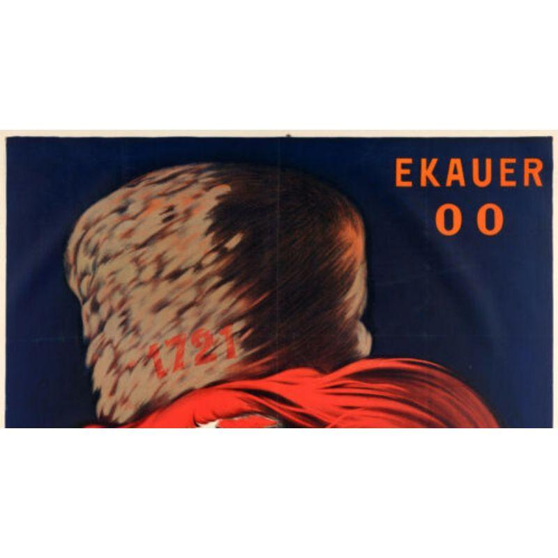 Cartel original de época para Vodka Relsy de Leonetto Cappiello de 1911.

Leonetto Cappiello (1875 - 1942), el artista, nació en Livorno (Italia) y pasó la mayor parte de su vida adulta en París, donde se convirtió en uno de los cartelistas más